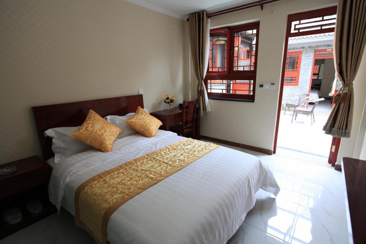 Zhantan Courtyard Hotel Пекин Екстериор снимка